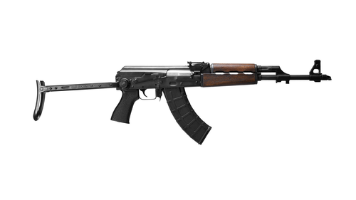 Zastava ZPAPM70 7.62x39, 16.3" Barrel, Battle Worn Dark Walnut Furniture, Black Rec, 30rd - AK-47 Rifles | The Gun Shop