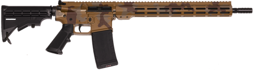 Great Lakes AR-15 Mission 223 Wylde, 16" Barrel, Sahara Camo, M-Lok Handguard, 30rd - AR-15 Rifles | The Gun Shop