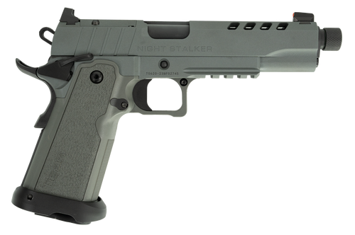 Tisas 1911 B9R Night Stalker 9mm, 5.55" Threaded Barrel, Gray Cerakote, 17rd - 1911 Guns | The Gun Shop
