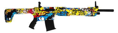 SDS TAR 12 Ga, 3" Chamber, 18.50" Barrel, Urban Camo, Flip-Up Sights, 3 Chokes, 5rd - Firearm | The Gun Shop