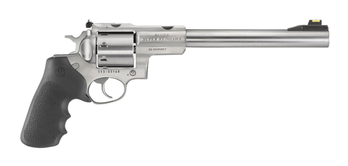 Ruger Super Redhawk 22 Hornet, 9.5" Barrel, Stainless Steel, Black Monogrip, 8rd - Firearm | The Gun Shop