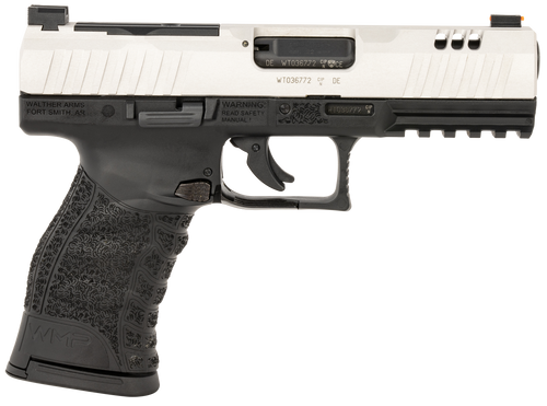 Walther WMP 22 Winchester Magnum, 4.5" Barrel, Silver Slide, Black Frame, 15rd - Firearm | The Gun Shop