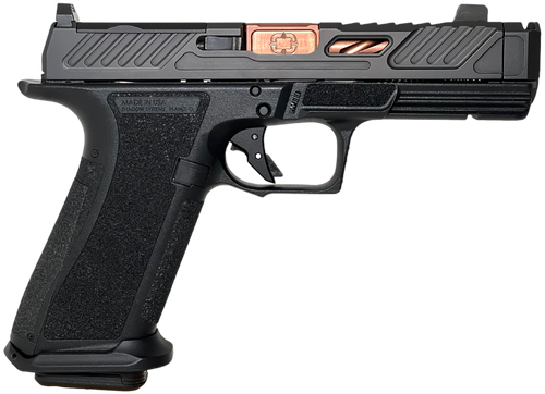 Shadow Systems XR920P 9mm, 4.25" Bronze Barrel, Black, Optic Ready, 10rd - Firearm | The Gun Shop