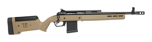 Savage 110 Scout 6.5 Creedmoor, 16.5" Barrel, Flat Dark Earth Magpul Hunter Stock, 10rd - Firearm | The Gun Shop