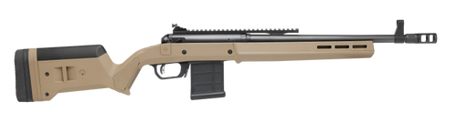 Savage Arms 110 Scout Left Handed 308 Winchester, 16.5" Threaded Barrel, Flat Dark Earth, 10rd - Firearm | The Gun Shop
