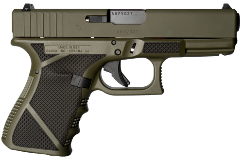 Weapon Works Glock 19 Gen 3 9mm, 4.02" Barrel, Olive Drab Green, 10rd - Firearm | The Gun Shop