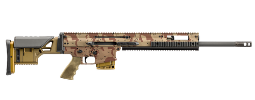 FN SCAR 16S 5.56x45mm, 16.25" Barrel, Hydro Dipped Chocolate Chip Desert Camo, 30rd - Call of Duty Modern Warfare 2 | The Gun Shop