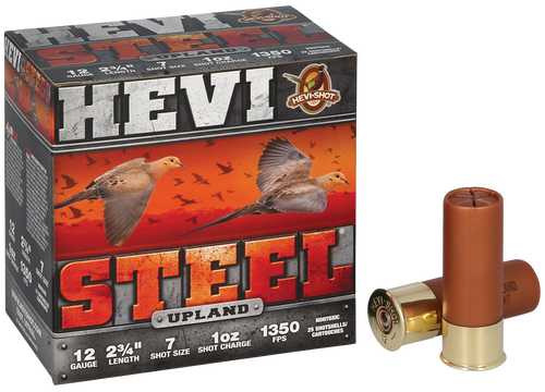 HEVI-Shot Upland 12 Ga, 2.75", 1 oz, 6 Shot, 25rd Box - Ammo | The Gun Shop
