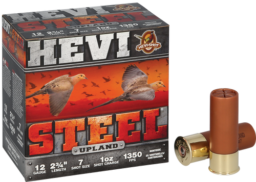 HEVI-Shot Upland 12 Ga, 2.75", 1 oz, 7 Shot, 25rd Box - Ammo | The Gun Shop