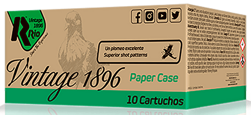 Rio Vintage 1896 Paper Flyer 12 Ga, 2.75", 7.5 Shot, 10rd Box - Ammo | The Gun Shop