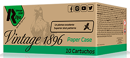 Rio Vintage 1896 Paper Flyer 12 Ga, 2.75", 8 Shot, 10rd Box - Ammo | The Gun Shop