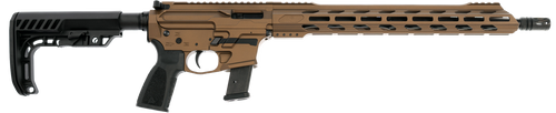 LFA Challenger 9mm, 16" Barrel, M-Lok Handguard, Burnt Bronze, 17rd - 3 Gun Competition | The Gun Shop