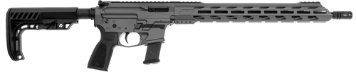 LFA Challenger 9mm, 16" Barrel, M-Lok Handguard, Tungsten, 17rd - 3 Gun Competition | The Gun Shop