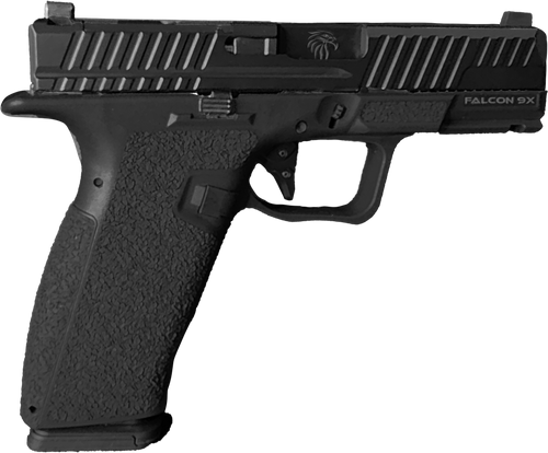 Live Free Falcon 9x 9mm, 4.02" Barrel, Black Cerakote, Optic Ready, 17rd - Firearm | The Gun Shop