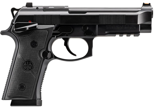 Beretta 92GTS 9mm, 4.7" Barrel, Black Cerakote, Optic Ready, 15rd - Beretta | The Gun Shop