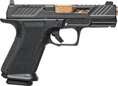 Shadow Systems MR920 Elite 9mm, 4" Bronze Barrel, Black, Optic Ready, 10rd - Firearm | The Gun Shop