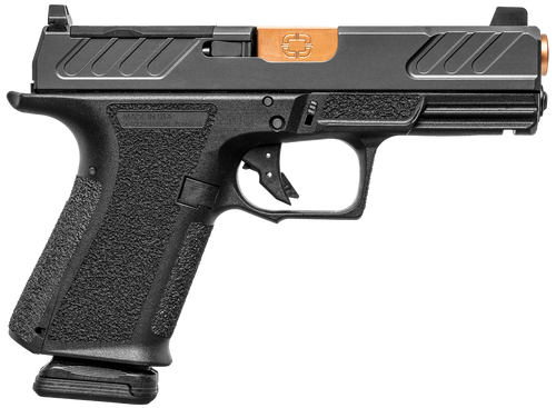 Shadow Systems MR920 9mm, 4" Barrel, Black, Bronze Barrel, 15rd - Firearm | The Gun Shop