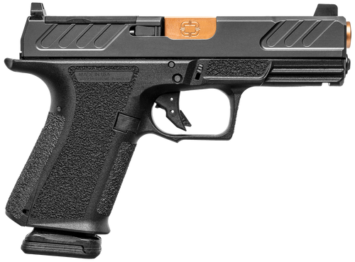 Shadow Systems MR920 9mm, 4" Barrel, Black, Bronze Barrel, 10rd - Firearm | The Gun Shop