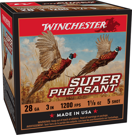 Winchester Super Pheasant 28 Ga, 3", 1 1/8 oz, 5 Shot, 25rd Box - Ammo | The Gun Shop