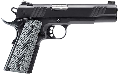 Bersa B1911 45 ACP, 5" Barrel, Black, Gray VZ Grip, 8rd - 1911 Guns | The Gun Shop