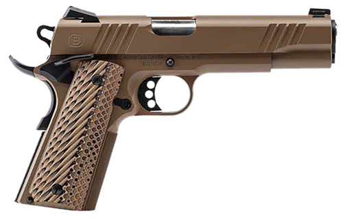 Bersa B1911 45 ACP, 5" Barrel, Flat Dark Earth Cerakote, VZ Grip, 8rd - 1911 Guns | The Gun Shop