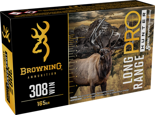Browning Pro Hunter 308 Winchester, 165gr, Long Range, 20rd Box - Ammo | The Gun Shop