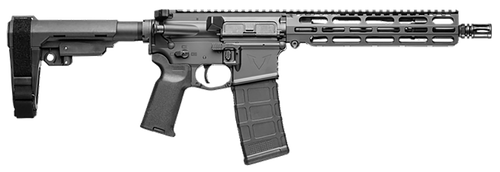 Vktr VK-1 5.56x45mm, 10.5" Threaded Barrel, Black Cerakote, Tactical SBA3 Brace, 30rd - AR-15 Pistols | The Gun Shop