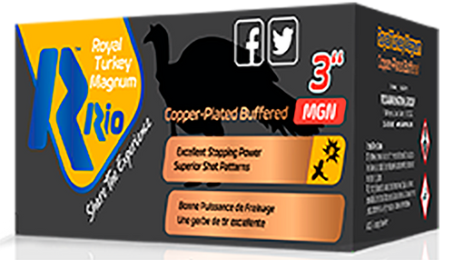 Rio Royal Turkey 12 Ga, 3", 1 3/4 oz, Copper-Plated Buffered, 6 Shot, 10rd Box - Ammunition | The Gun Shop