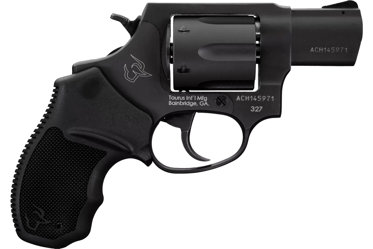 Taurus 327 327 Federal Mag, 2" Barrel, Black, Walnut Grip, 6rd - Taurus | The Gun Shop