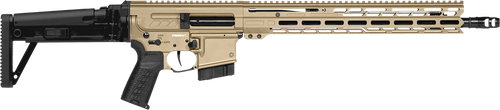 CMMG Dissent MK4 22 ARC, 16.1" Threaded Barrel, Coyote Tan, Side Folding Stock, 10rd - AR-15 Rifles | The Gun Shop