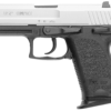 HK USP9 Compact Stainless (V1) DA/SA, safety/decocking lever on left, two 10rd magazines