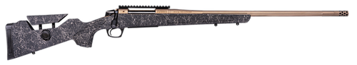 CVA Cascade LRH 7MM PRC, 24" Threaded Barrel, Bronze Barrel, Black w/ Smoked Bronze Web, 3rd - CVA | The Gun Shop
