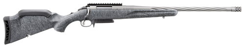 Ruger American Gen 2 300 Winchester Magnum, 20" Threaded Barrel, Gray Splatter, 3rd - Firearm | The Gun Shop