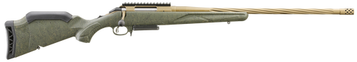 Ruger American Predator Gen 2 300 Winchester Magnum, 22" Threaded Bronze Barrel, Green Splatter, 3rd - Firearm | The Gun Shop