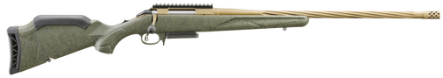 Ruger American Predator Gen 2 6.5 PRC, 22" Threaded Bronze Barrel, Green Splatter, 3rd - Firearm | The Gun Shop