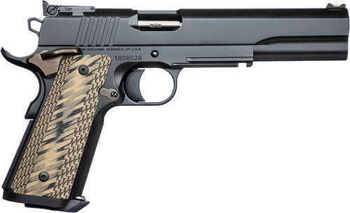 Dan Wesson Kodiak 1911 10mm, 6.03" Barrel, Gray, Black/Brown G10 Grip, 8rd - 1911 Guns | The Gun Shop