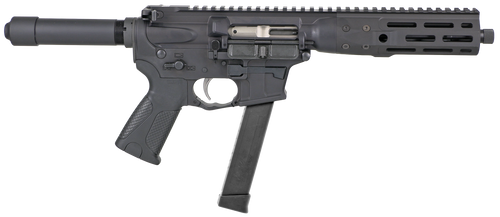 LWRC IC-9 9mm, 8.5" Threaded Barrel, Black, M-Lok Rail, 33rd - AR-15 Pistols | The Gun Shop