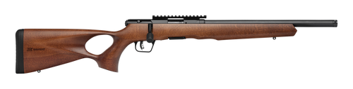 Savage Arms B Series Timber 22 LR, 18" Threaded Barrel, Woodgrain Stock, 10rd - Firearm | The Gun Shop