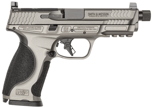 Smith & Wesson M&P9 M2.0 9mm, 4.625" Threaded Barrel, Optics Ready, 17rd - 3 Gun Competition | The Gun Shop
