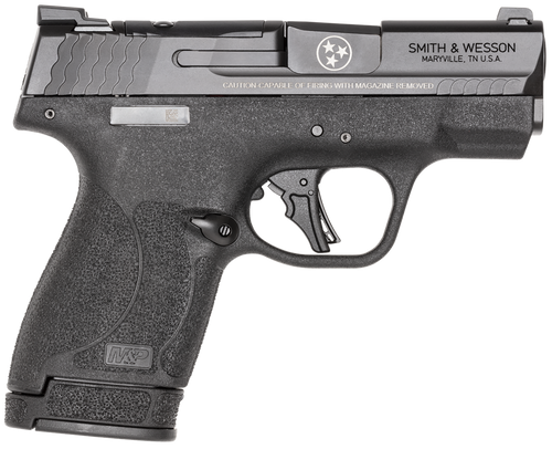 Smith & Wesson M&P Shield Plus 9mm, 3.1" Barrel, Black, Tennessee Special Logo, NO SAFETY, 13rd - Concealed Carry Guns | The Gun Shop