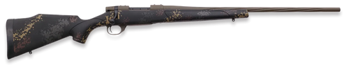 Weatherby Vanguard Talus 7mm PRC, 24" Threaded Barrel, Smoke & Stone Sponge Camo, Brown Rec, 3rd - Firearm | The Gun Shop
