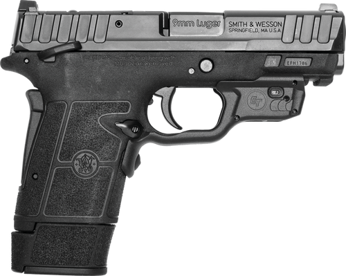 Smith & Wesson Equalizer Micro Compact 9mm, 3.675" Barrel, Black, Optics Ready, 15rd - Concealed Carry Guns | The Gun Shop