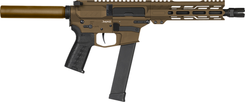 CMMG Banshee MK10 10mm, 8" Taper Threaded Barrel, Midnight Bronze Cerakote, Pistol Tube, 30rd - AR-15 Pistols | The Gun Shop