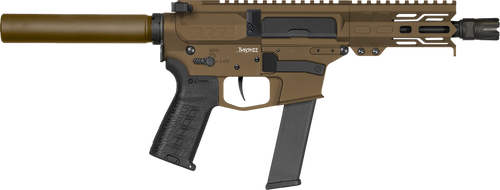 CMMG Banshee MKGS 40 Smith & Wesson, 8 " Taper Threaded Barrel, Midnight Bronze Cerakote, Pistol Tube, 22rd - AR-15 Pistols | The Gun Shop