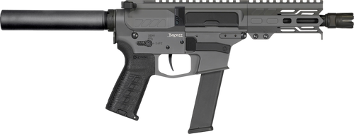 CMMG Banshee MKGS 40 Smith & Wesson, 8" Taper Threaded Barrel, Tungsten Cerakote, Pistol Tube, 22rd - AR-15 Pistols | The Gun Shop