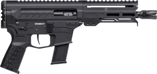 CMMG Dissent MKG 45 ACP, 6.5" Taper Threaded Barrel, Black Cerakote, 13rd - AR-15 Pistols | The Gun Shop