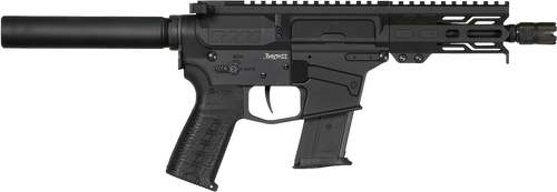 CMMG Banshee MK57 5.7x28mm, 8" Taper Threaded Barrel, Black Cerakote, Pistol Tube, 20rd - AR-15 Pistols | The Gun Shop