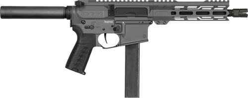 CMMG Banshee MK9 9mm 5" Taper Barrel, Tungsten Cerakote, Pistol Tube, 32rd - AR-15 Pistols | The Gun Shop