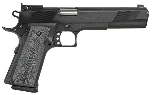 Iver Johnson Eagle XL 45 ACP +P, 6" Barrel, Black, G10 Grip, 14rd - 1911 Guns | The Gun Shop