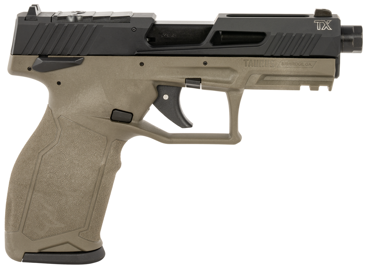 Taurus TX22 Gen 2 TORO 22 LR, 4.1" Threaded Barrel, Olive Drab Green, 22rd - Taurus | The Gun Shop